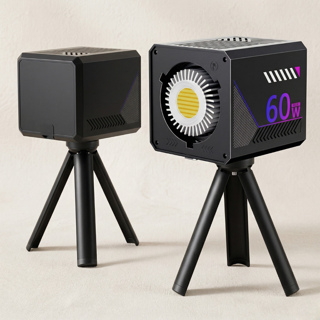 Przenośne RGB światło wideo do fotografii i streamingu | Lersk