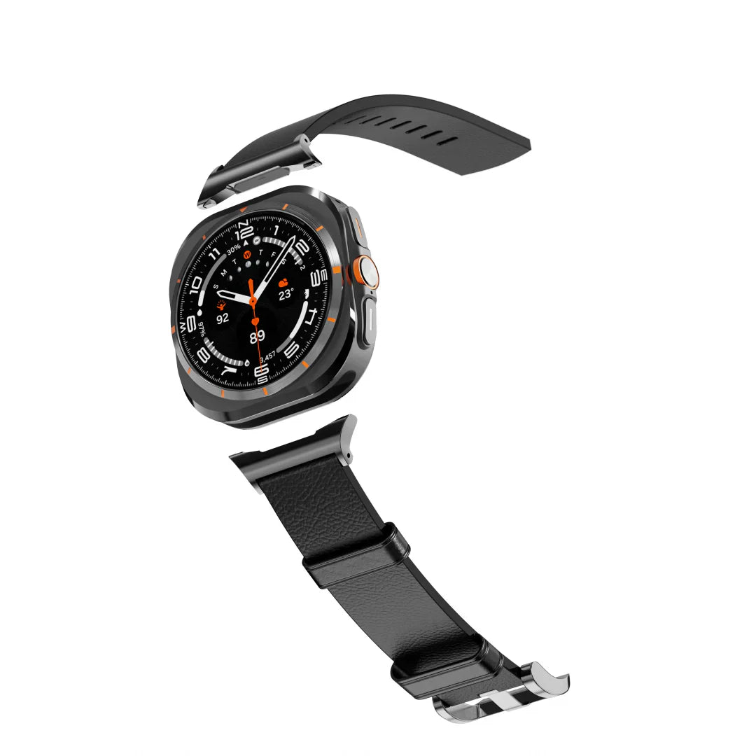 Cinturino in pelle Valoren per Samsung Galaxy Watch Ultra | Lersk