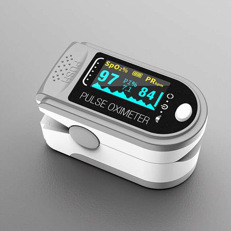 OxiSense bærbar fingerpulsoximeter med OLED SpO2-display | Lersk