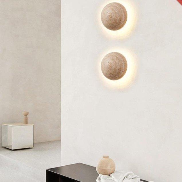 Asterra Cream Wall Lamp | Minimalist Indoor Lighting | Lersk