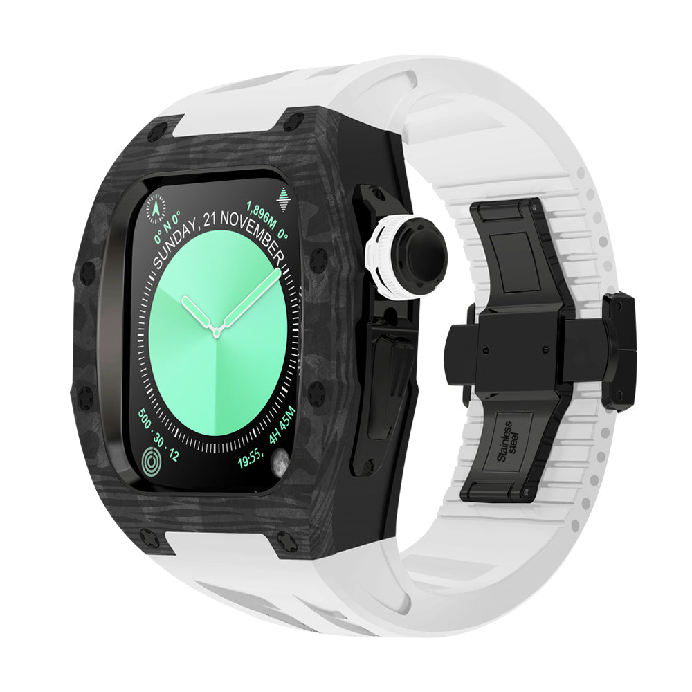 Zestaw do modernizacji NovaCarb S10 Titanium Apple Watch z włókna węglowego | Lersk