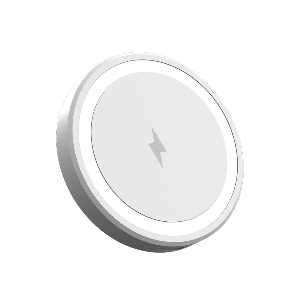 Chargeur sans fil rapide 15W avec support magnétique escamotable pour iPhone et Samsung compatible Qi | Lersk