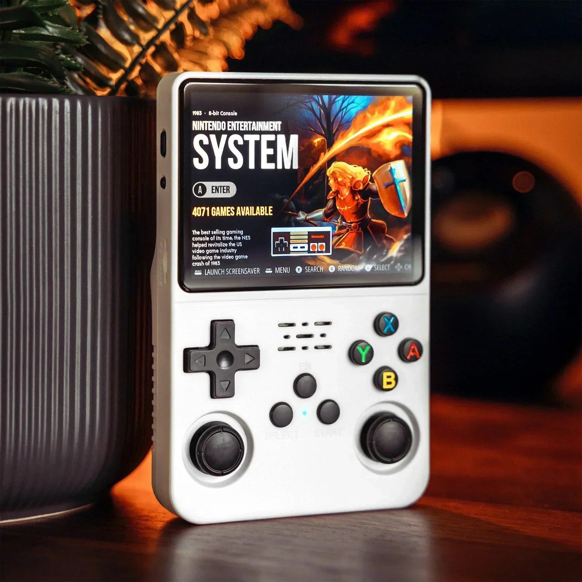 Konsola do gier retro przenośna z ekranem HD i ładowaniem USB | Lersk