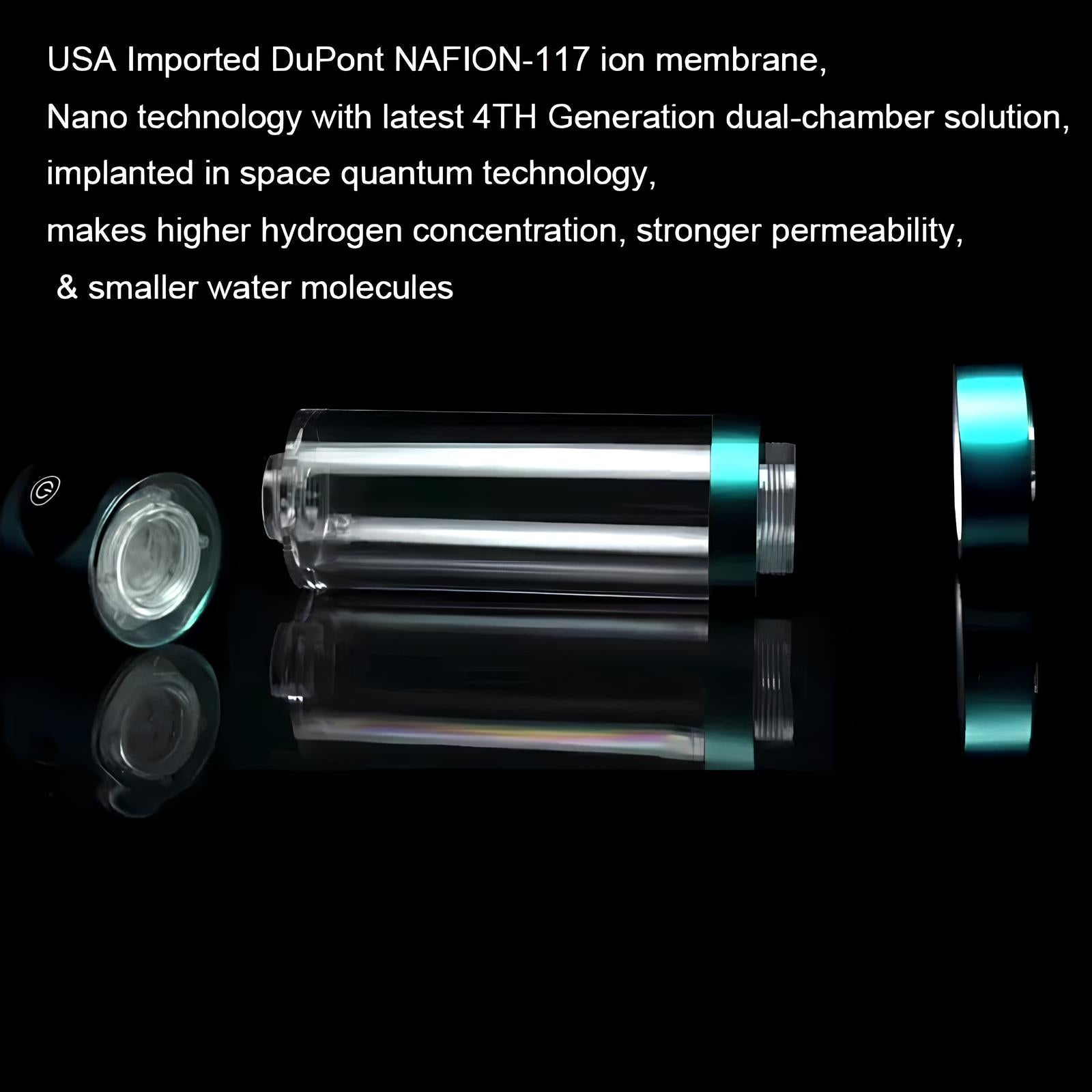 NovaHydro 5000ppb Hydrogen Ionizer Water Bottle Elite | Lersk