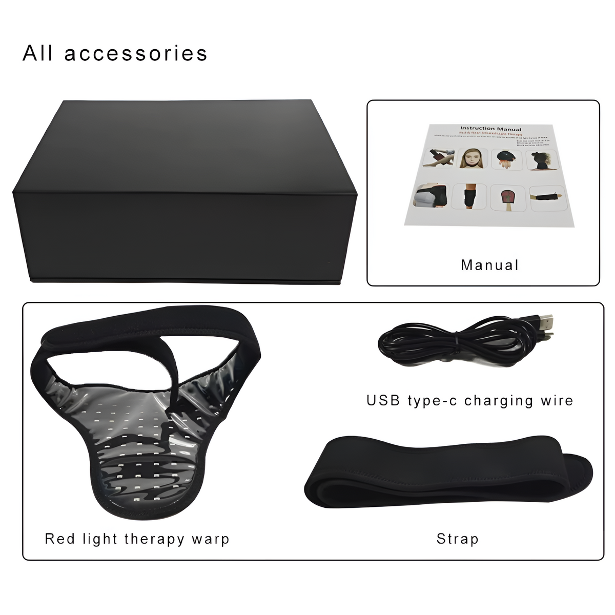 LumaNape Red Light Therapy Neck Wrap For Portable Pain Relief