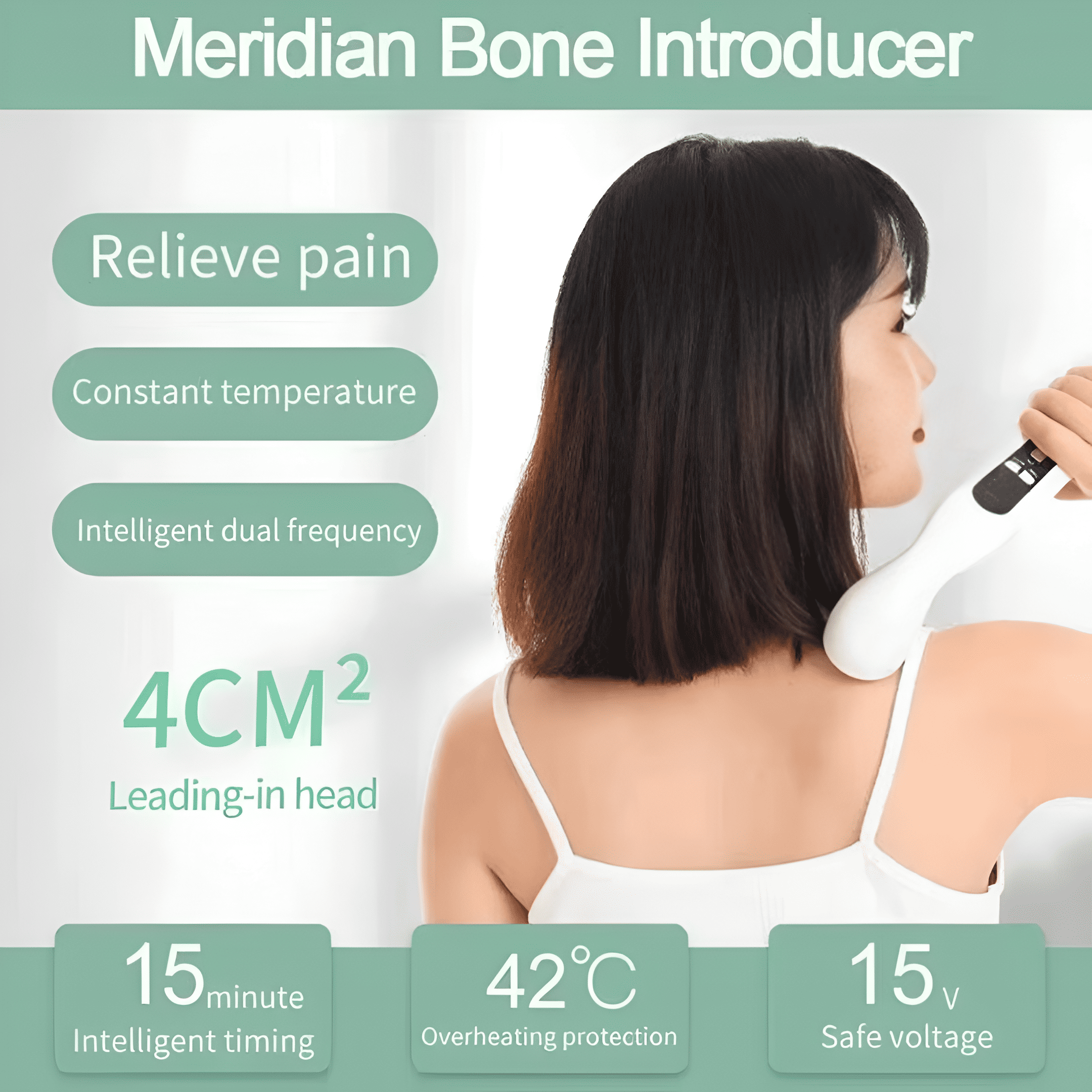 ApexPulse Ultrasonic Therapy Device For Pain Relief With Three Intensity Levels | Lersk