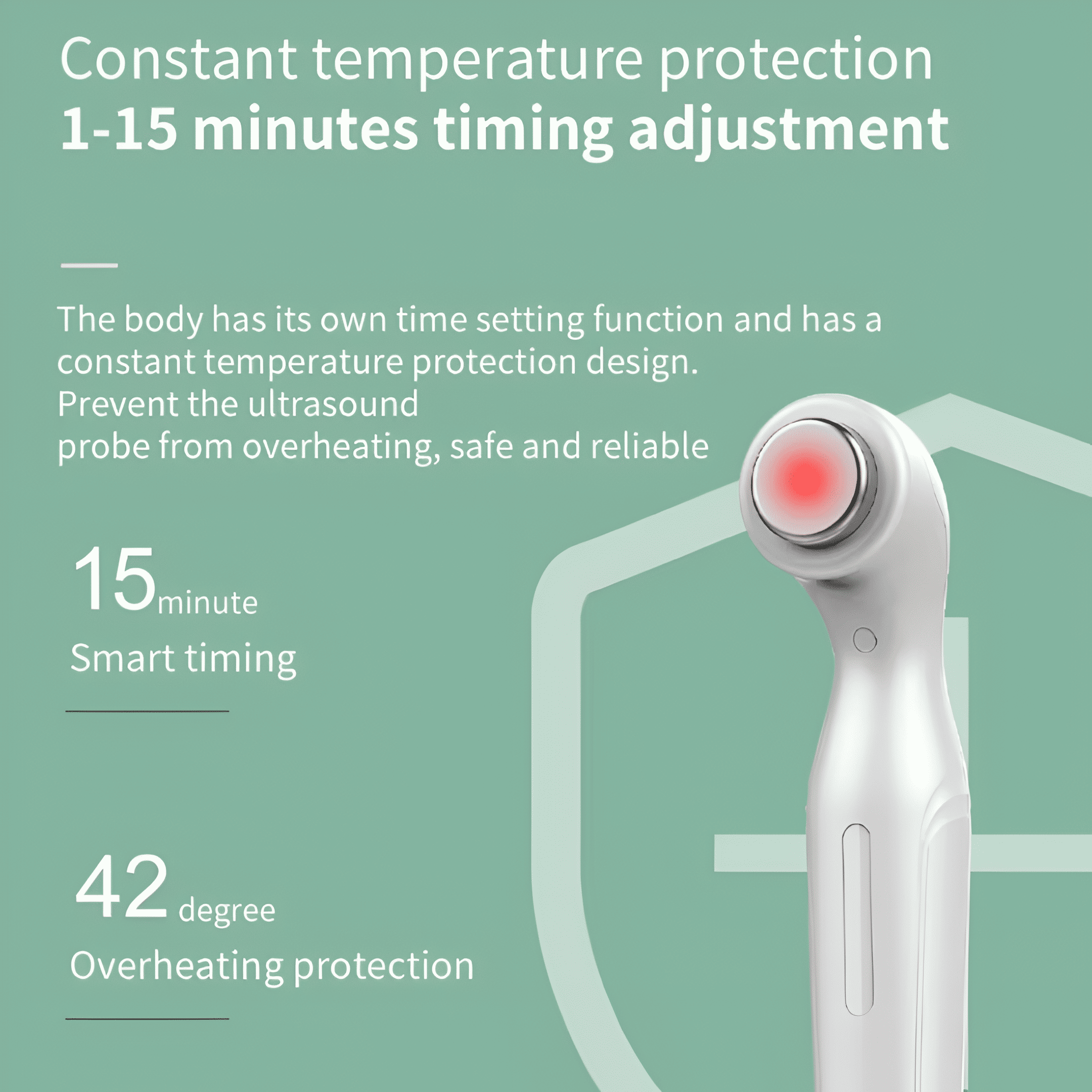 ApexPulse Ultrasonic Therapy Device For Pain Relief With Three Intensity Levels | Lersk