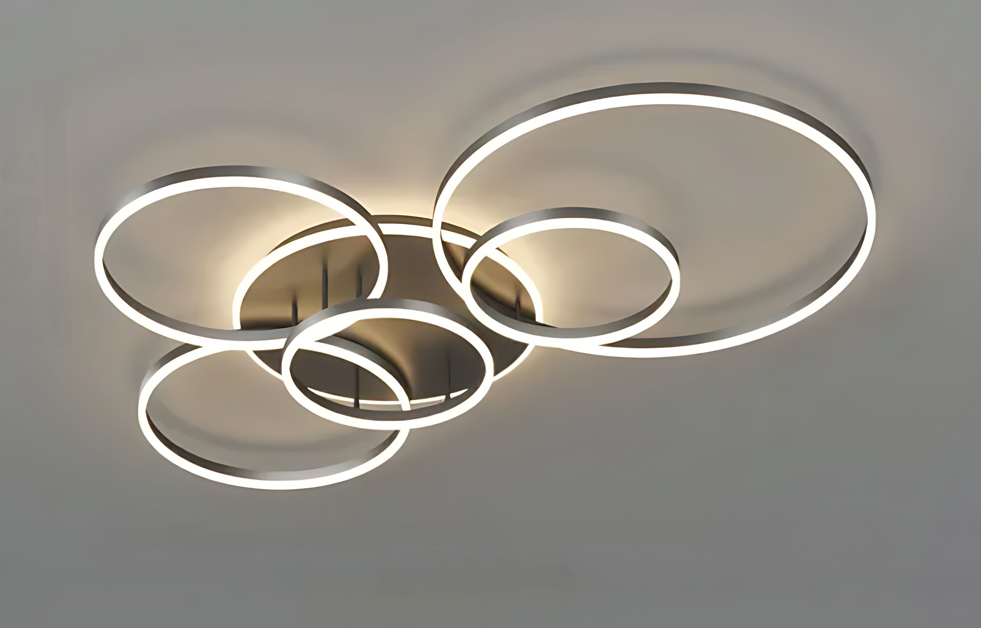 LumenNova Orbit Ring Ceiling Light With Celestial Glow | Lersk
