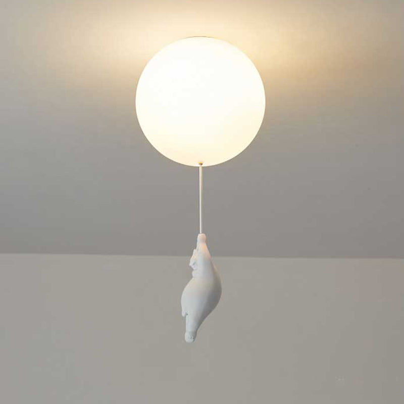 LumiBear Balloon Pendant Light for Nursery Ceiling | Lersk
