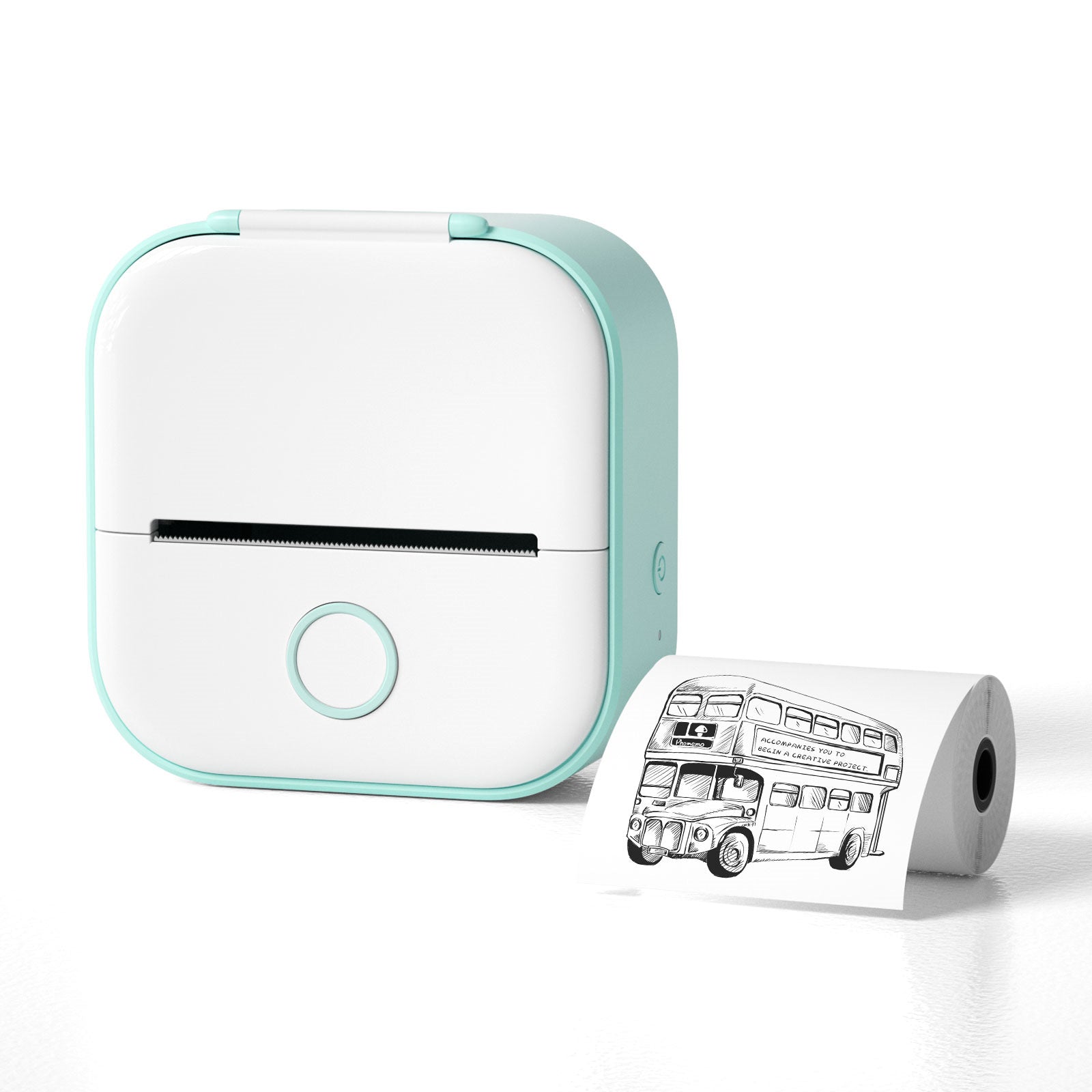 PockPrint Pocket Bluetooth Mini Sticker Printer til Fotos | Lersk