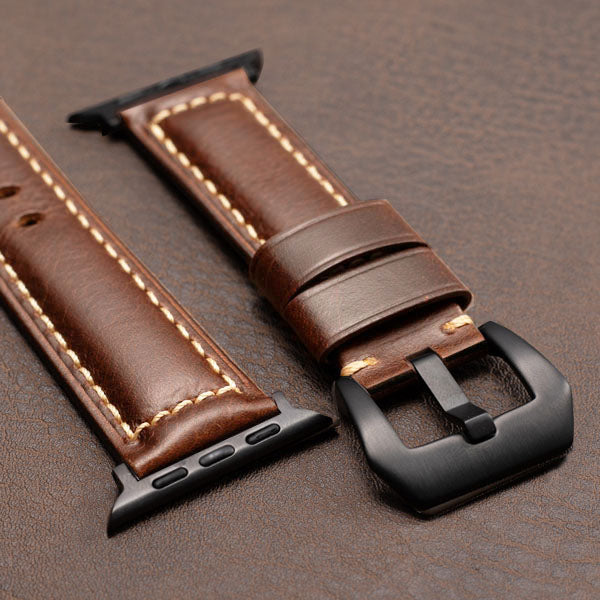Aveline Nappa Leather Strap For Apple Watch | Lersk