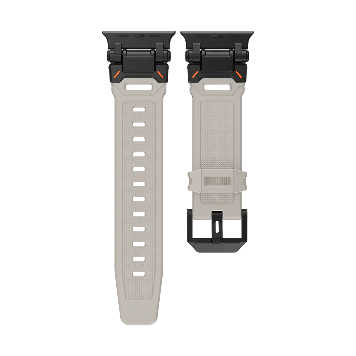 Meron Titanium-Head Silicone Band for Apple Watch | Lersk
