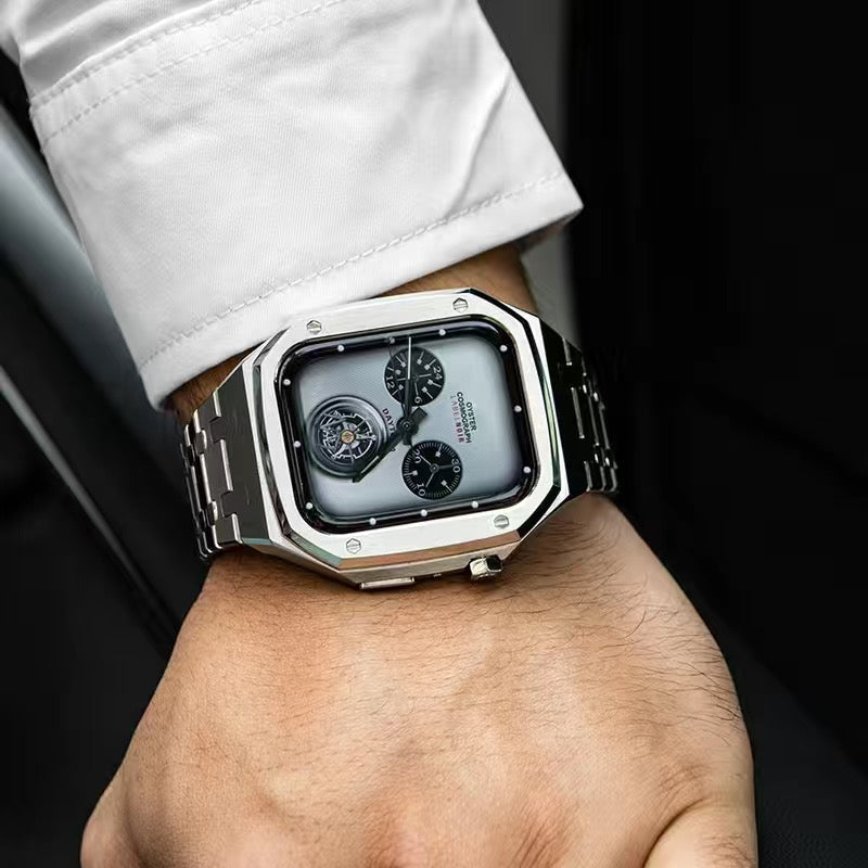 Corvex | 316L Stainless Steel Band & Case Retrofit Kit For Apple Watch | Lersk