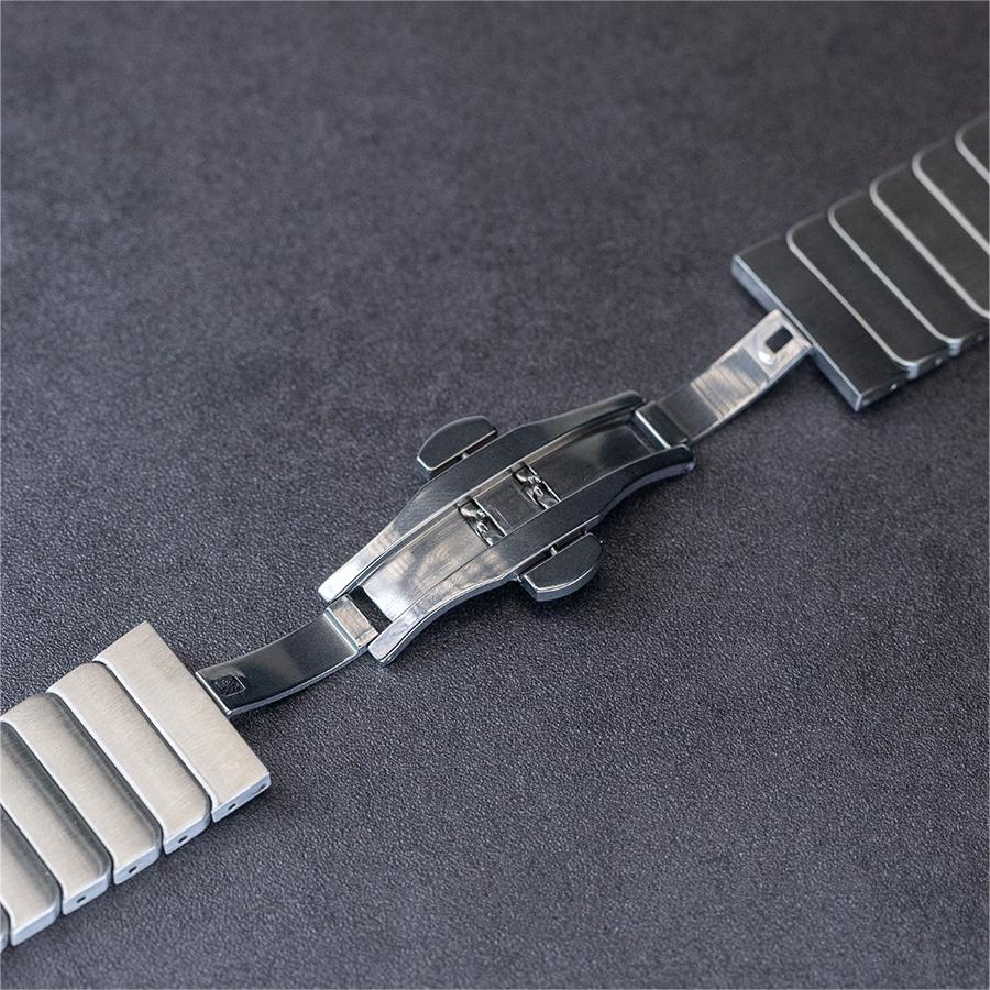 Kirelli nerezový řemínek s motýlkovou sponou pro Apple Watch | Lersk