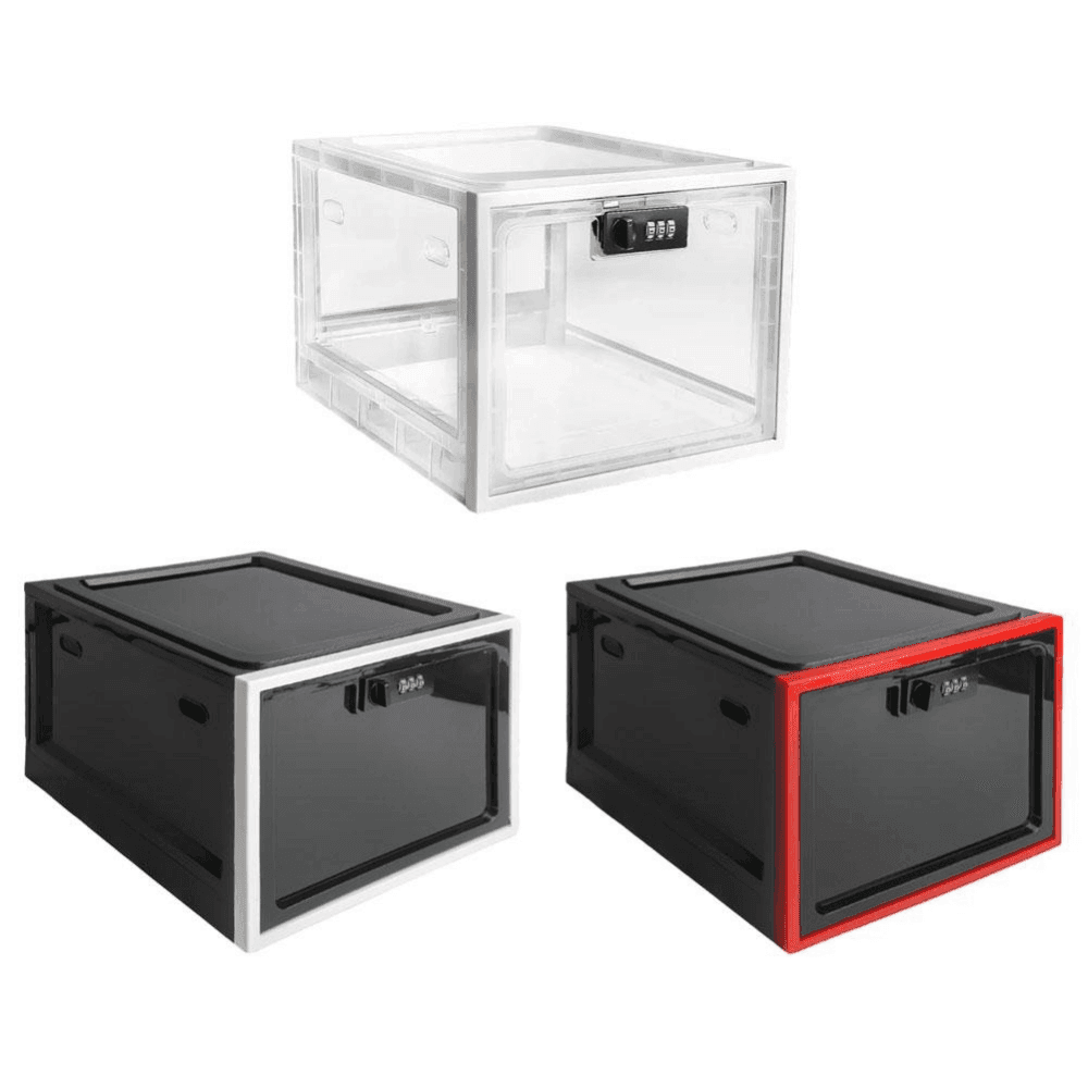 Robustní zamykatelný úložný box na lednici bez BPA pro domácí kuchyně | Lersk