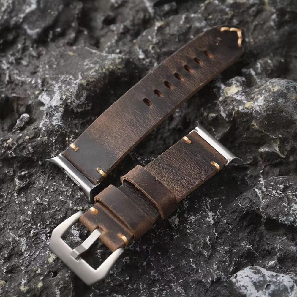 Ardentora Vintage Leather Strap for Samsung Watch Ultra | Lersk