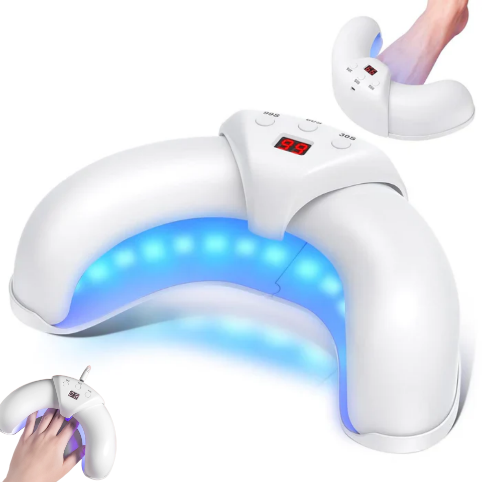 Duales Nagelpflege-Lasergerät mit 905nm- und 470nm-Licht für Nagelgesundheit | Lersk