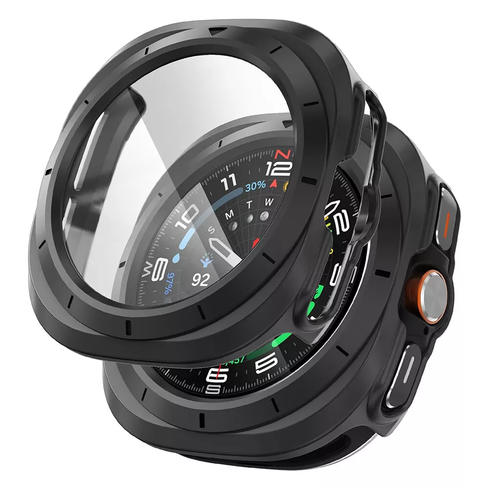 Orvalo Full-Cover Ultra-Hard Case With Tempered Glass for Samsung Galaxy Watch 47mm | Lersk