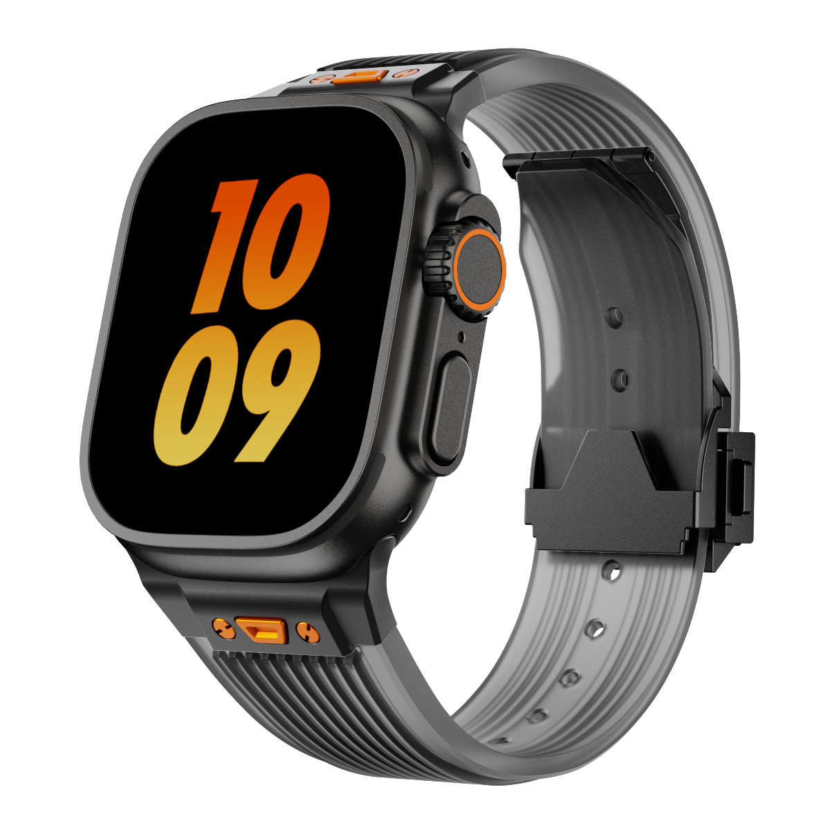 Avela Klar Silikonerem Til Apple Watch | Lersk