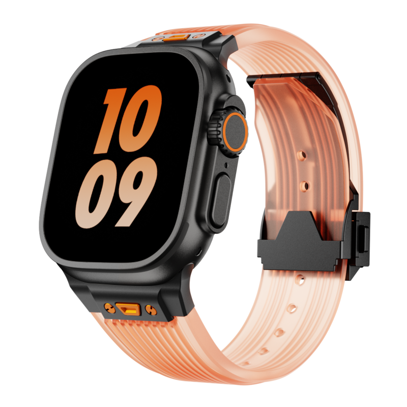 Avela Klar Silikonerem Til Apple Watch | Lersk