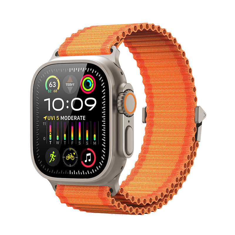 TrailBound | Vævet rem til Apple Watch | Lersk