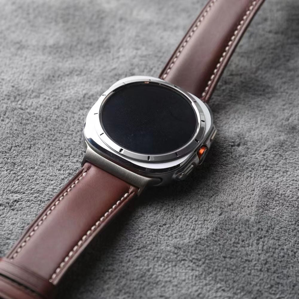 Kožený řemínek Evara Nappa pro Samsung Watch Ultra | Lersk