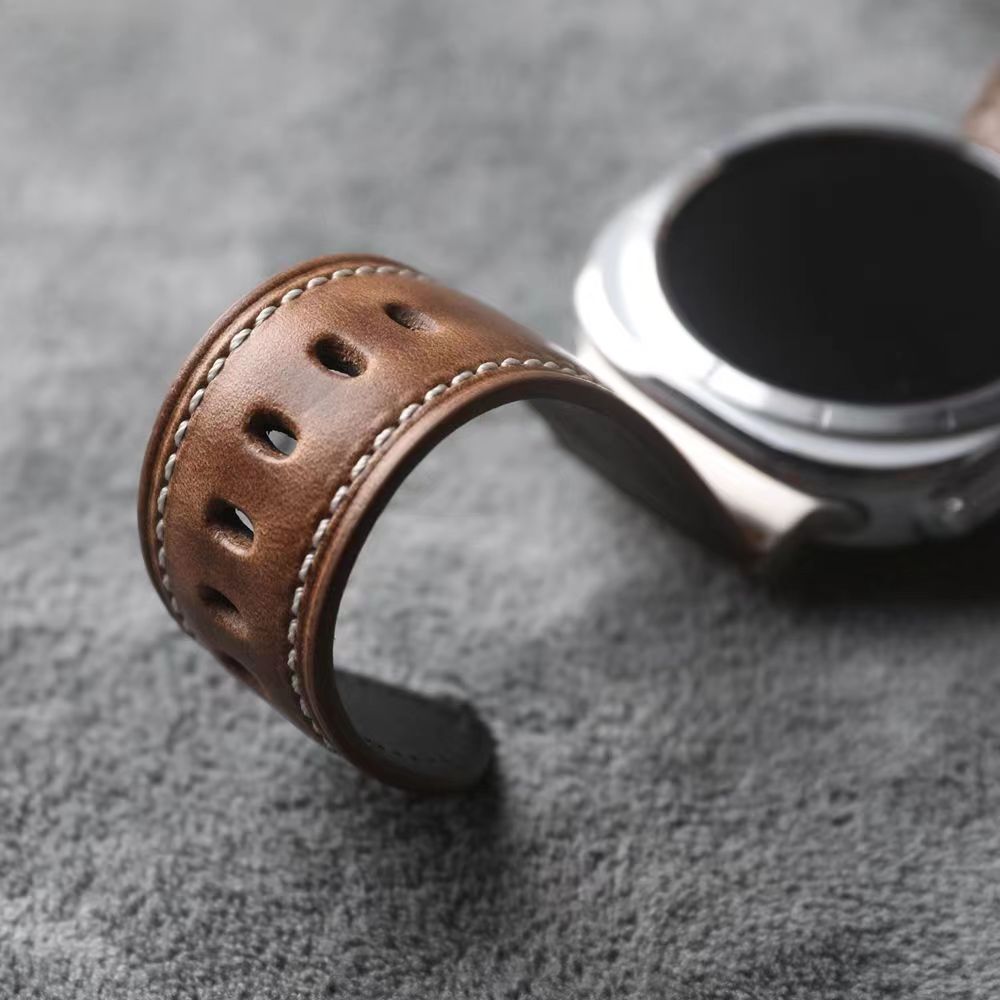 Kožený řemínek Evara Nappa pro Samsung Watch Ultra | Lersk
