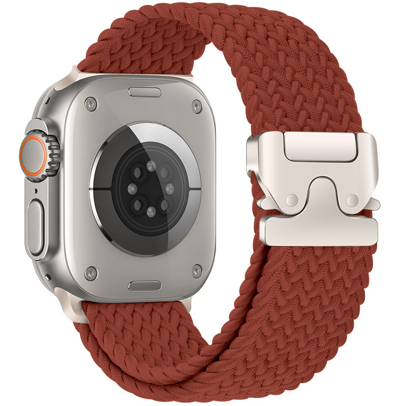 Bracelet en nylon extensible Aeron avec boucle parachute pour toutes les séries Apple Watch | Lersk