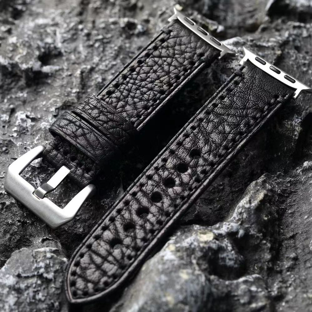 Loxley | Handcrafted Top-Grain Leather Strap for Apple Watch | Lersk