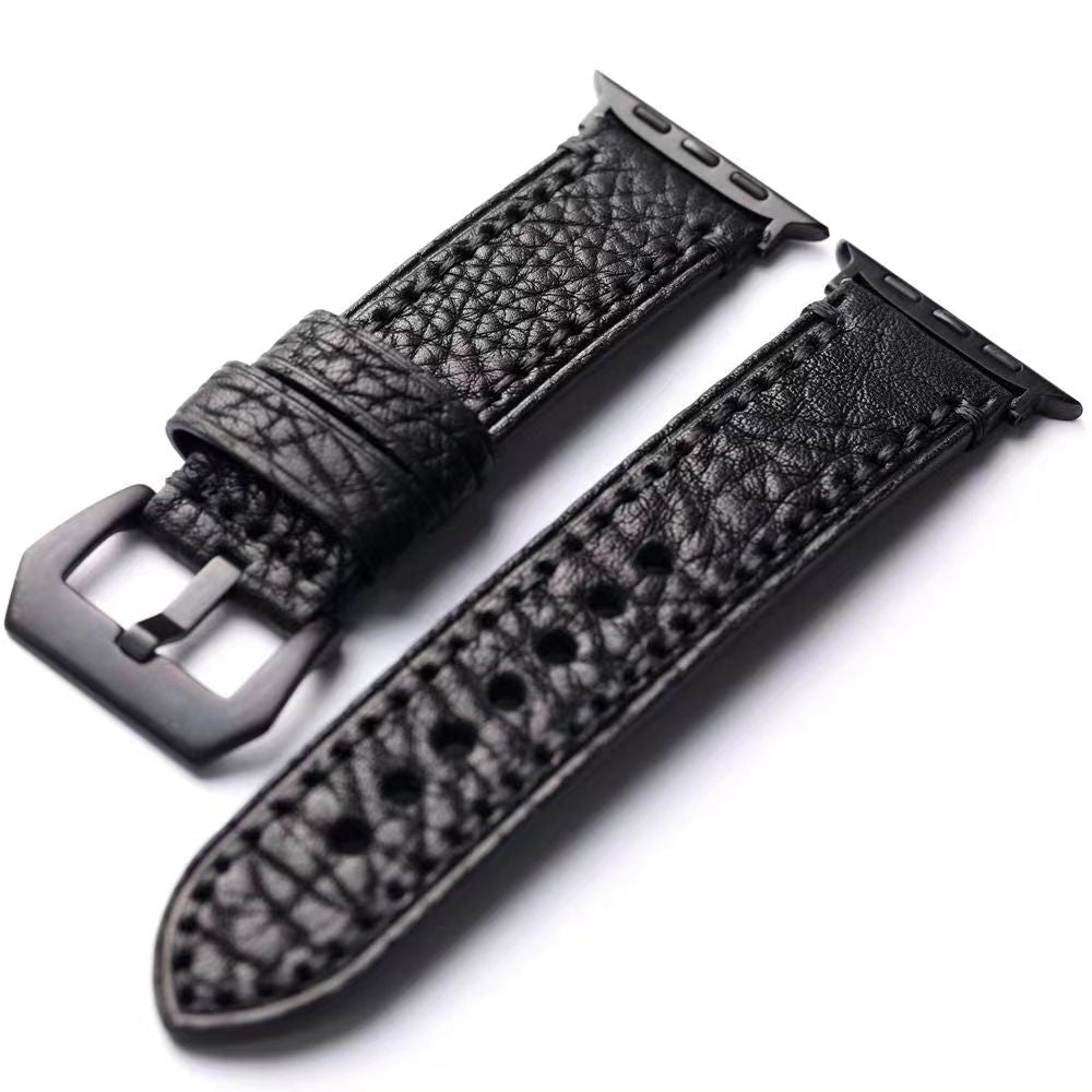 Loxley | Handcrafted Top-Grain Leather Strap for Apple Watch | Lersk
