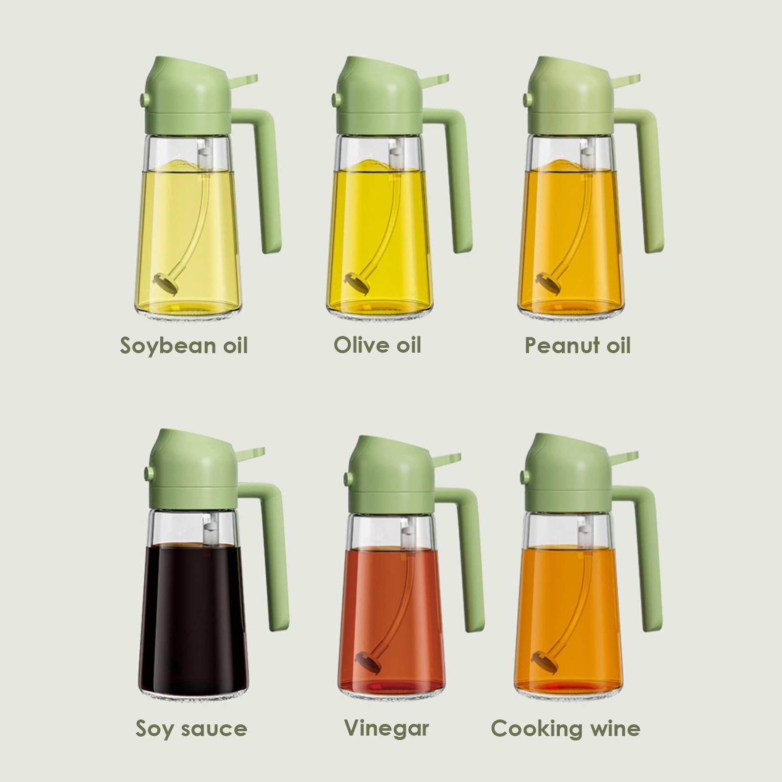 Culina Dual-Action Kitchen Oil Sprayer And Dispenser Bottle | Lersk