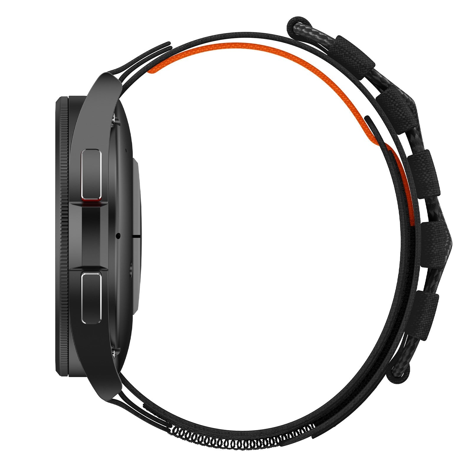 TrailGuard Outdoor-Taktik-Nylonarmband kompatibel mit Samsung Galaxy Watch 4/5/6/7 | Lersk