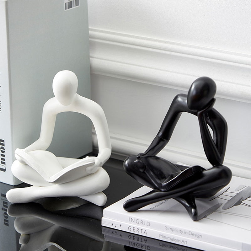 Abstract Figurine Set For Modern Home Decor And Gift | Lersk