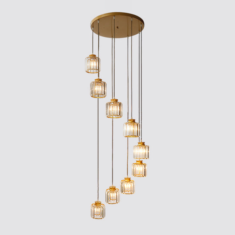 NovaLume Aluminum Drum Pendant Light Modern and Elegant | Lersk