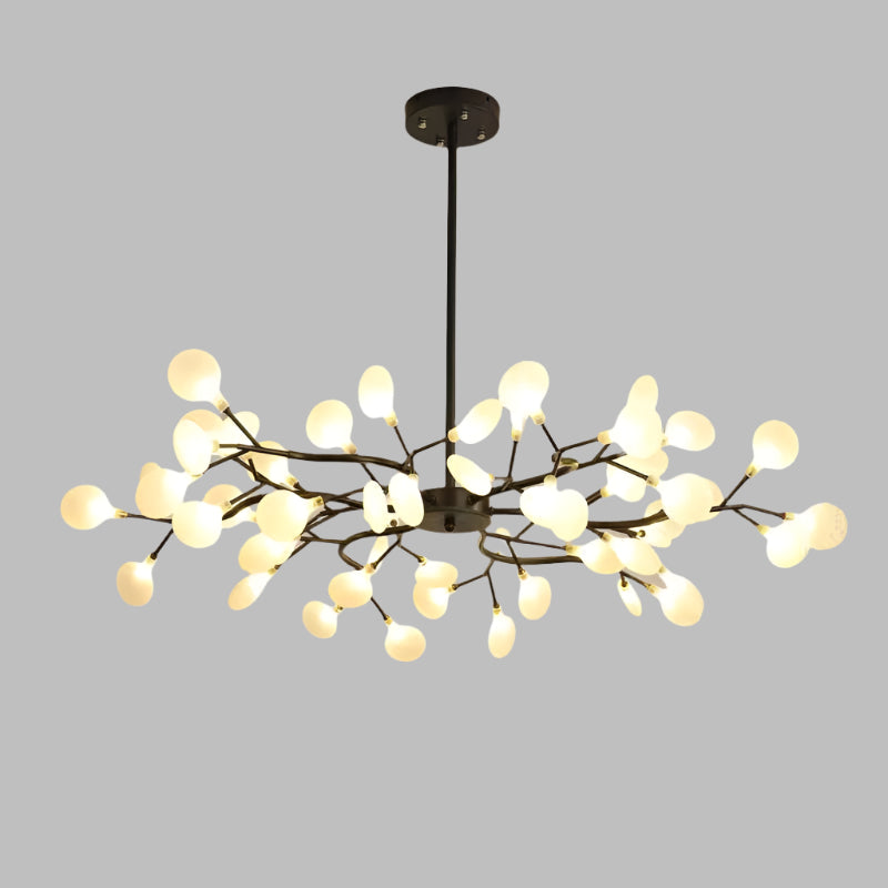 Żyrandol LED Lyra Branch do salonu i jadalni Minimalistyczna lampa sufitowa | Lersk