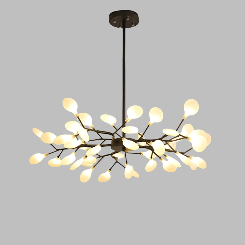 Żyrandol LED Lyra Branch do salonu i jadalni Minimalistyczna lampa sufitowa | Lersk