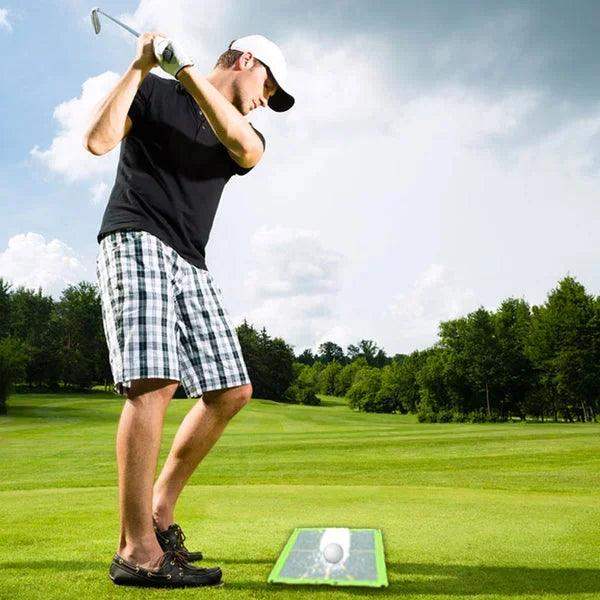 Evde Pratik İçin Anında Geri Bildirimli Golf Salınımı Antrenman Matı | Lersk