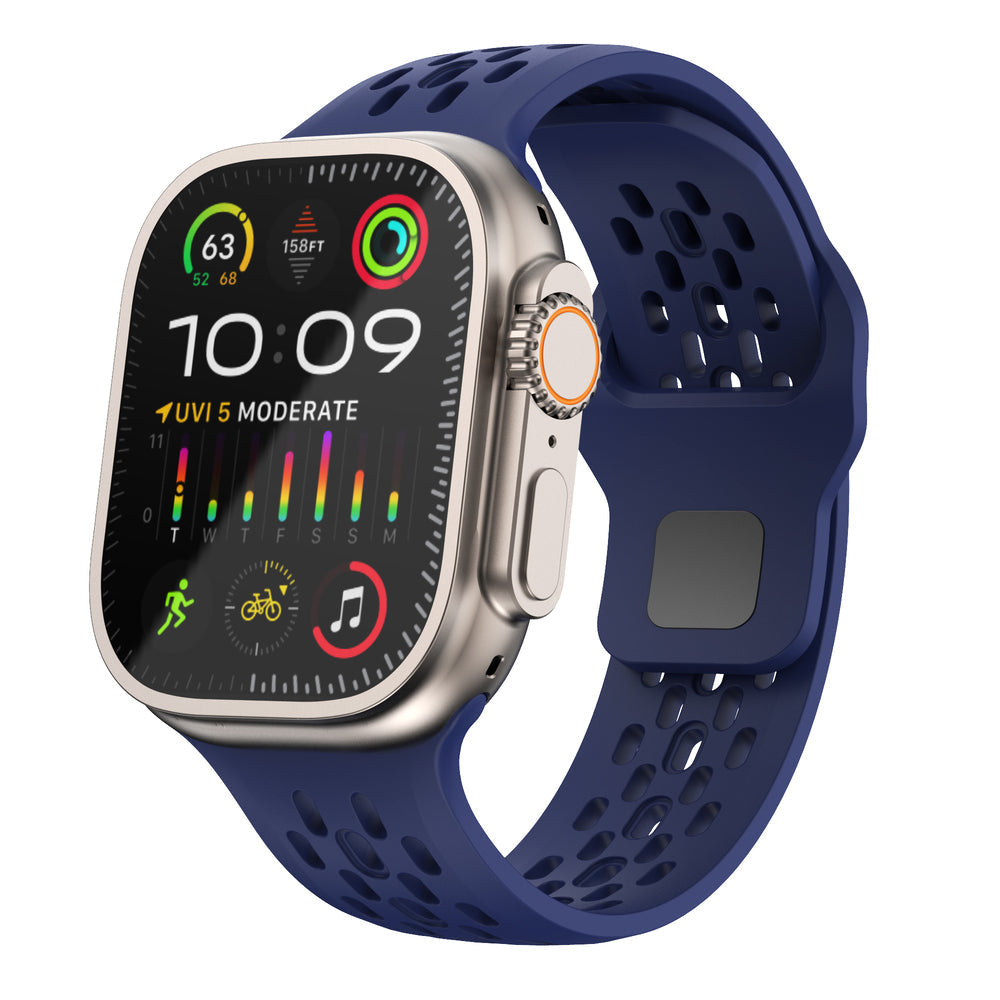 Bracelet en caoutchouc FKM respirant Aeris pour Apple Watch | Lersk