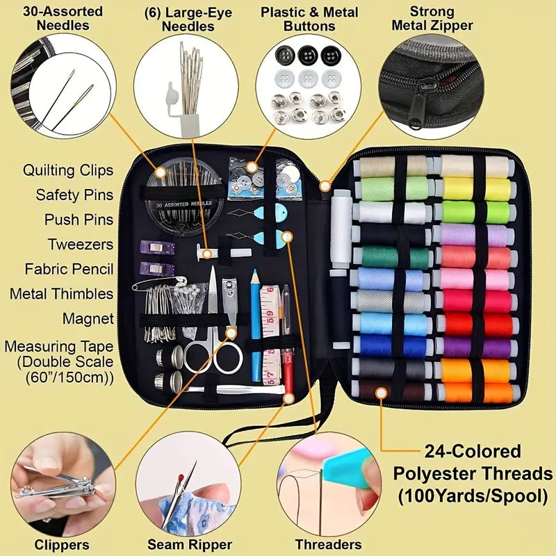 Assorted Colors Sewing Set | Lersk