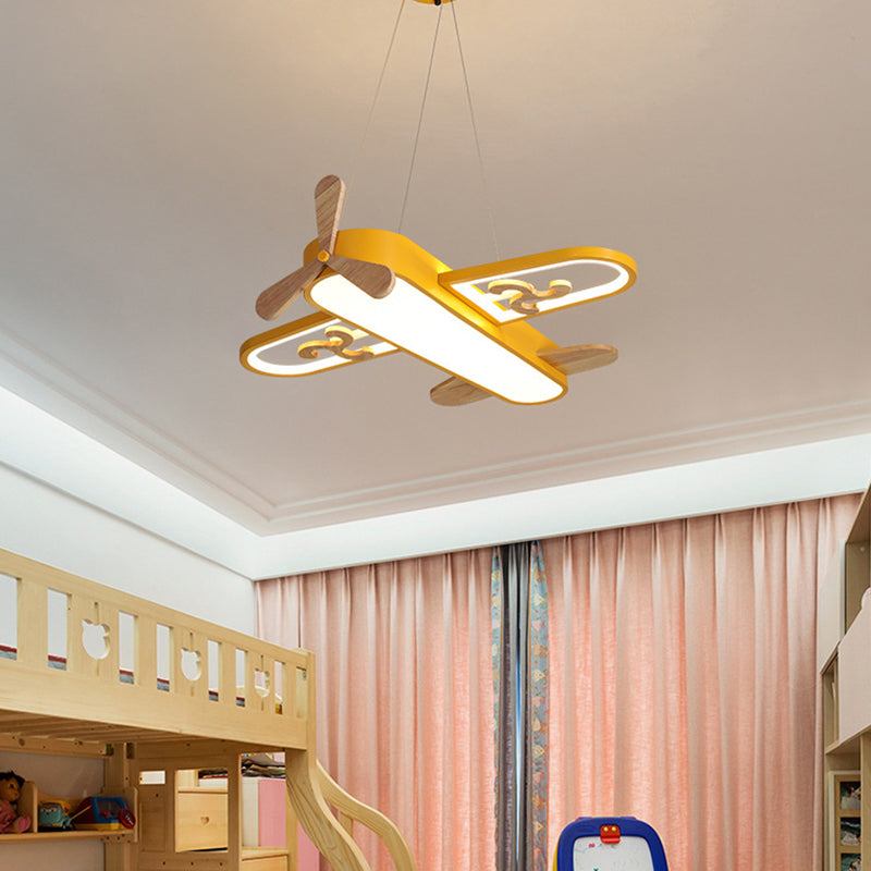 LumaPlane LED Flugzeug-Hängeleuchte für Kinderzimmer | Lersk