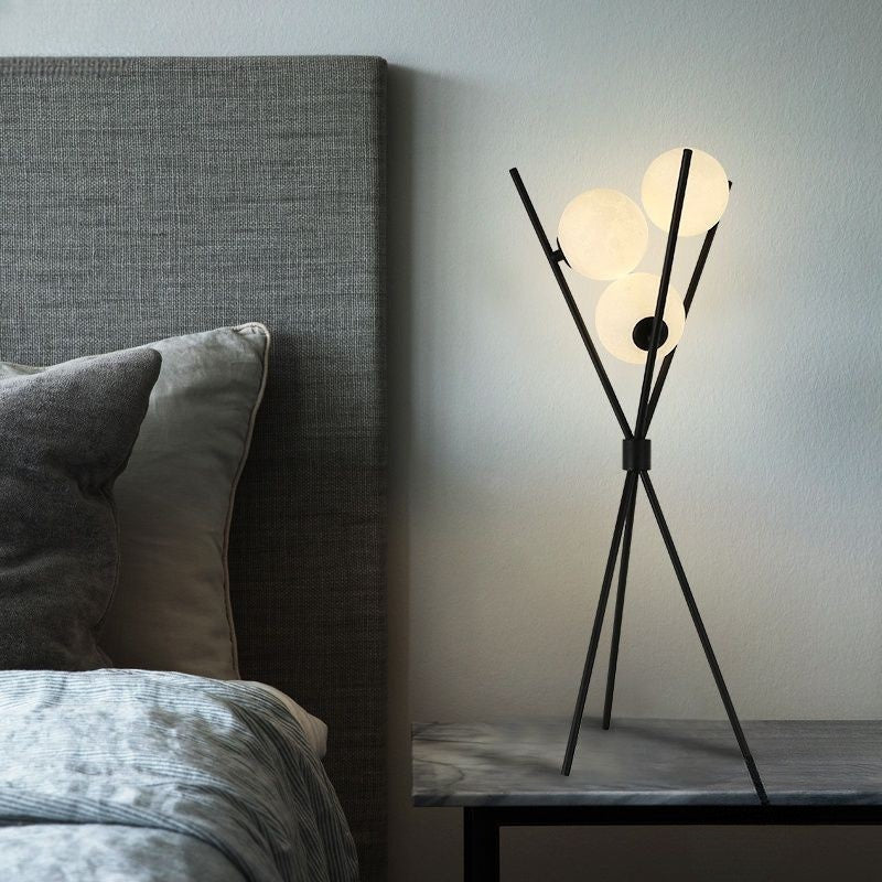 LunaGlow Moonlight Floor and Table Lamp For Modern Living Rooms | Lersk