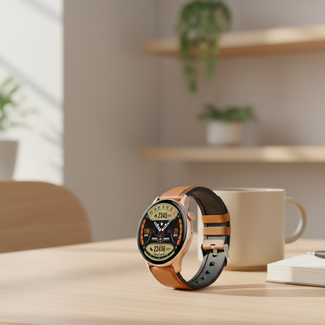 Women’s AMOLED Smartwatch With Waterproof Design And Bluetooth Calling | Lersk