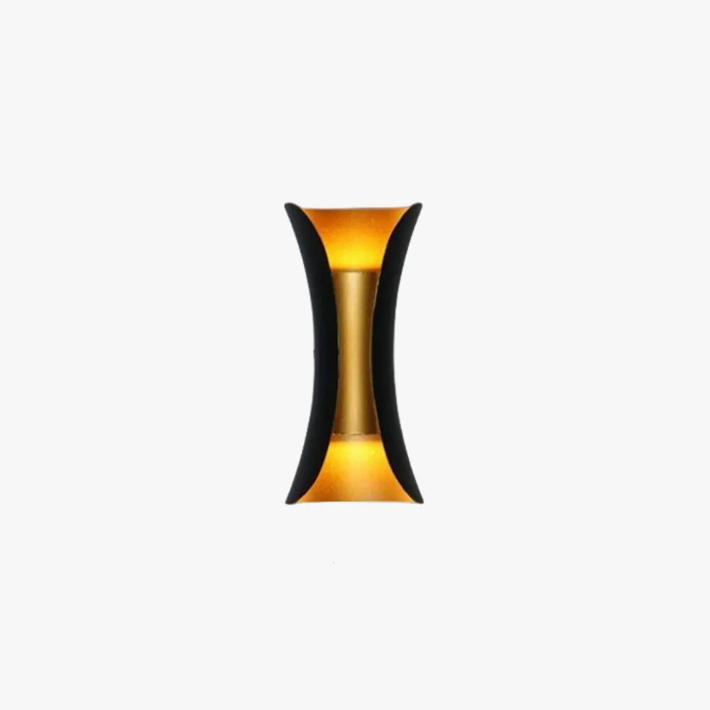 Arcora Curve Outdoor Wall Light LED IP65 Hardwired | Lersk