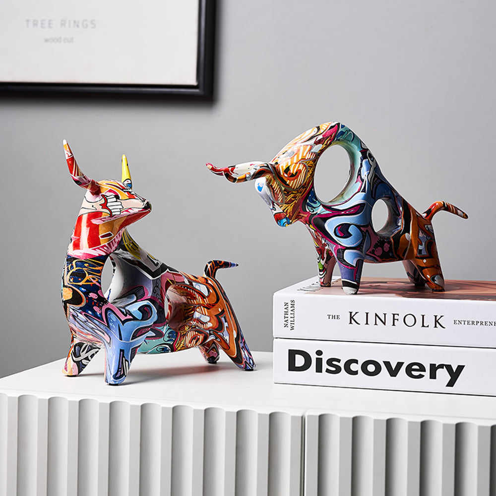 Abstract Graffiti Statuette for Modern Home Decor Accent | Lersk