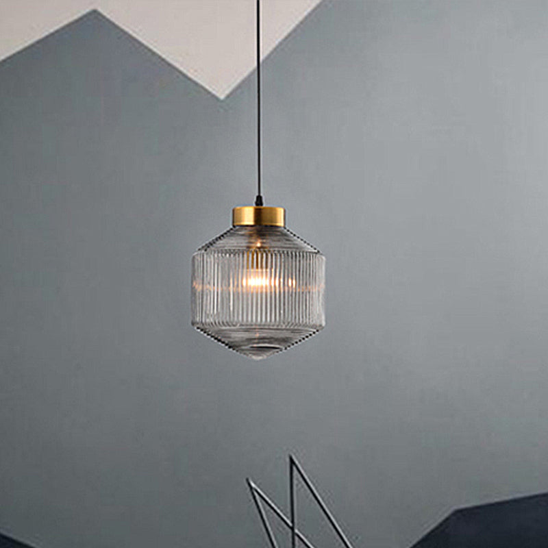 Quell Drum Pendant Lamp Modern Glass Pendant Light Glow | Lersk