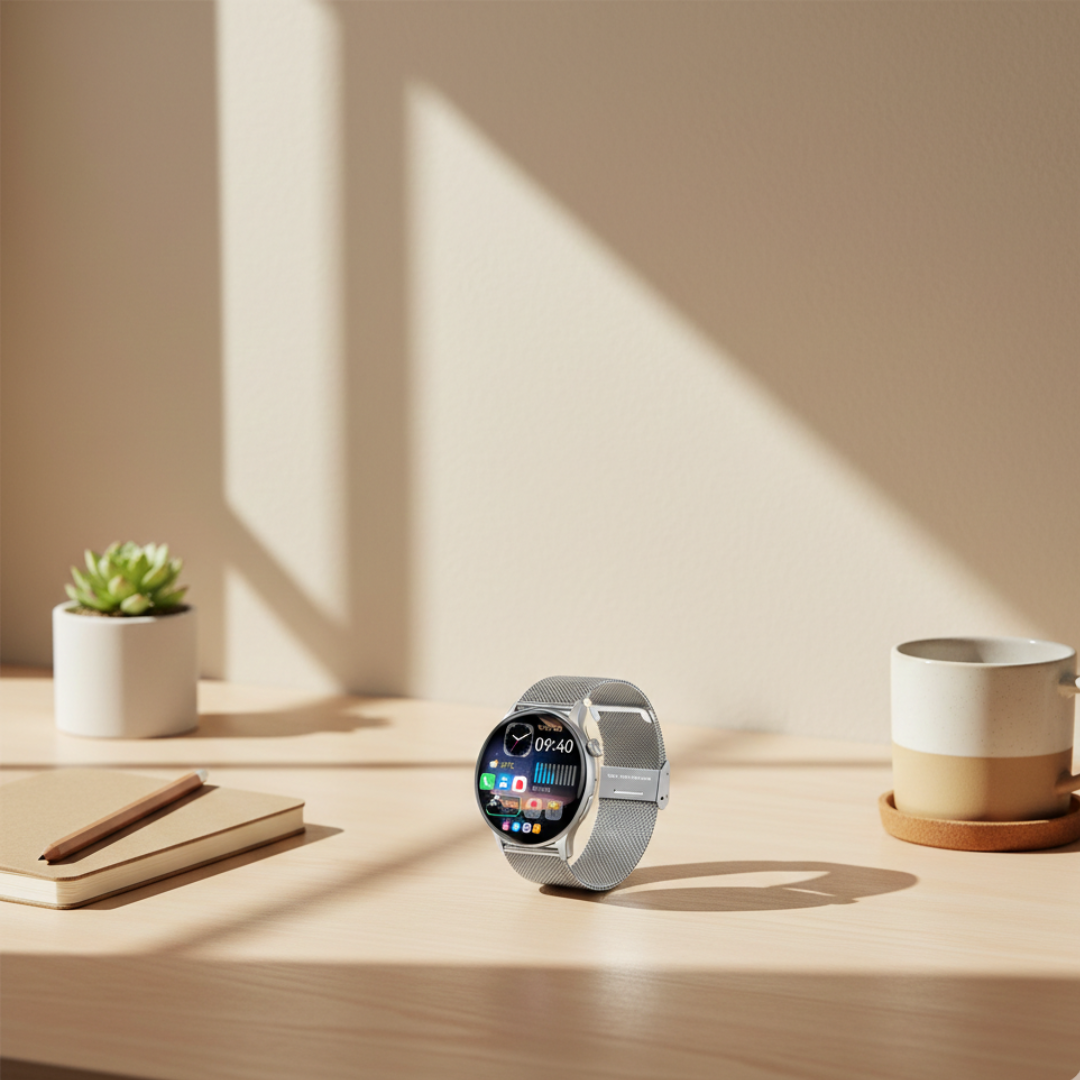 Women’s AMOLED Smartwatch With Waterproof Design And Bluetooth Calling | Lersk