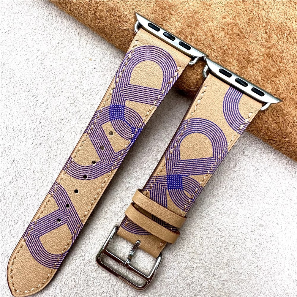 Caldera Leather Strap For Apple Watch | Lersk