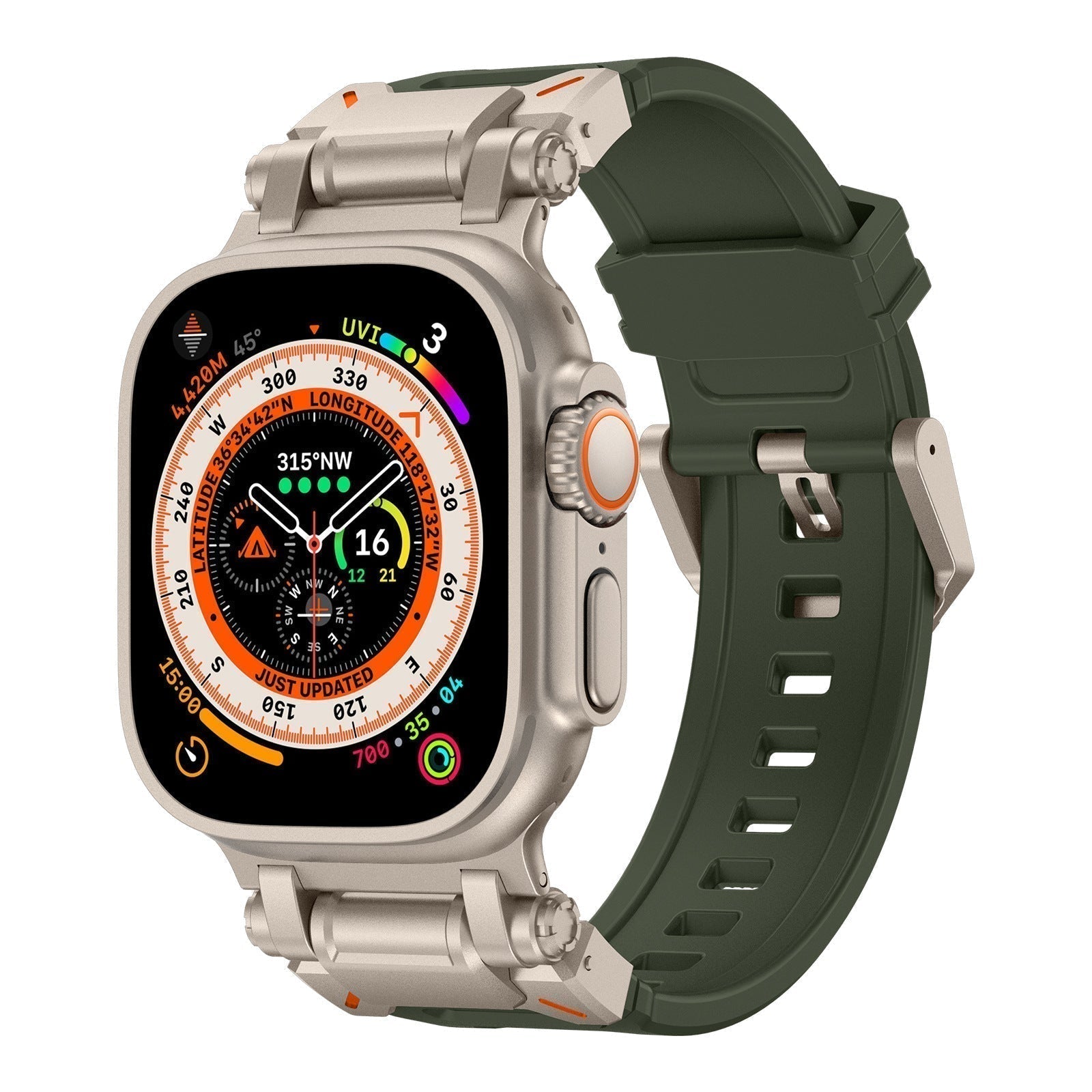 Voyant Silicone Apple Watch Band | Lersk