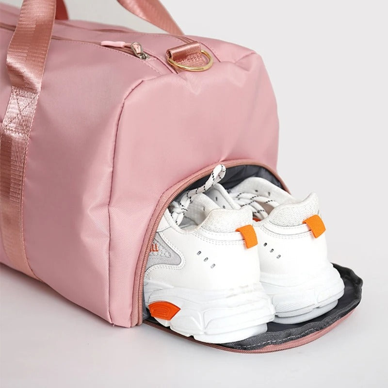 Torba sportowa dla kobiet z przegródką na buty, trwała i stylowa | Lersk