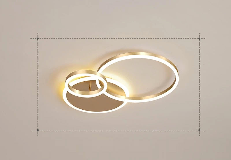 LunaRing LED-Deckenleuchte mit sanftem, beruhigendem Umgebungslicht | Lersk